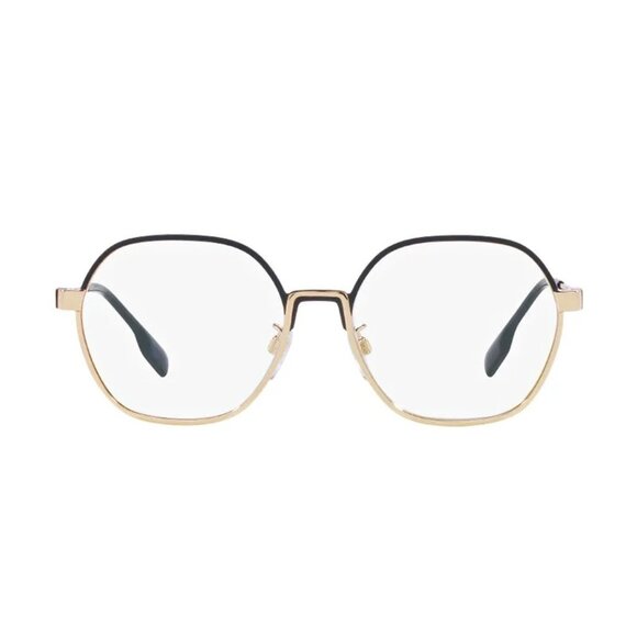 NEW BURBERRY EYEGLASSES GOLD MEN EYEWEAR BURBERRY - Picture 2 of 3